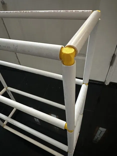 Đầu nối ống 1/2 inch cho dự án, có giá đỡ filament - Image 1