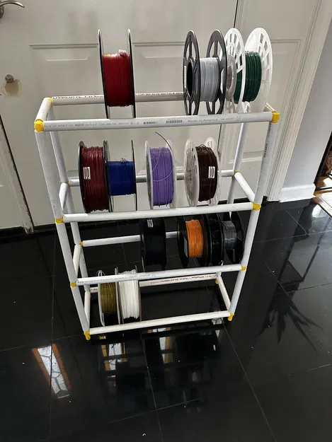 Đầu nối ống 1/2 inch cho dự án, có giá đỡ filament - Image 4