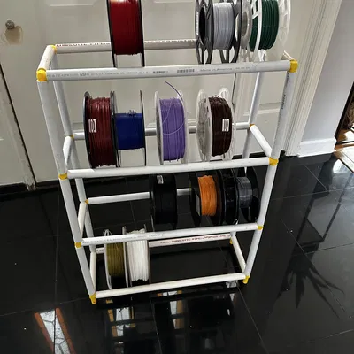 Đầu nối ống 1/2 inch cho dự án, có giá đỡ filament