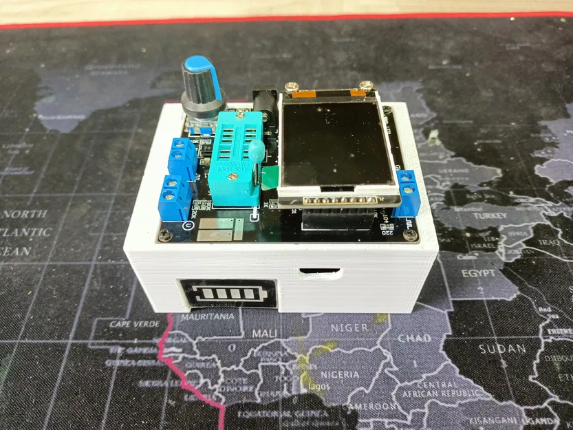 Vỏ hộp Bộ phân tích GM328A với Nguồn 18650 - Image 6