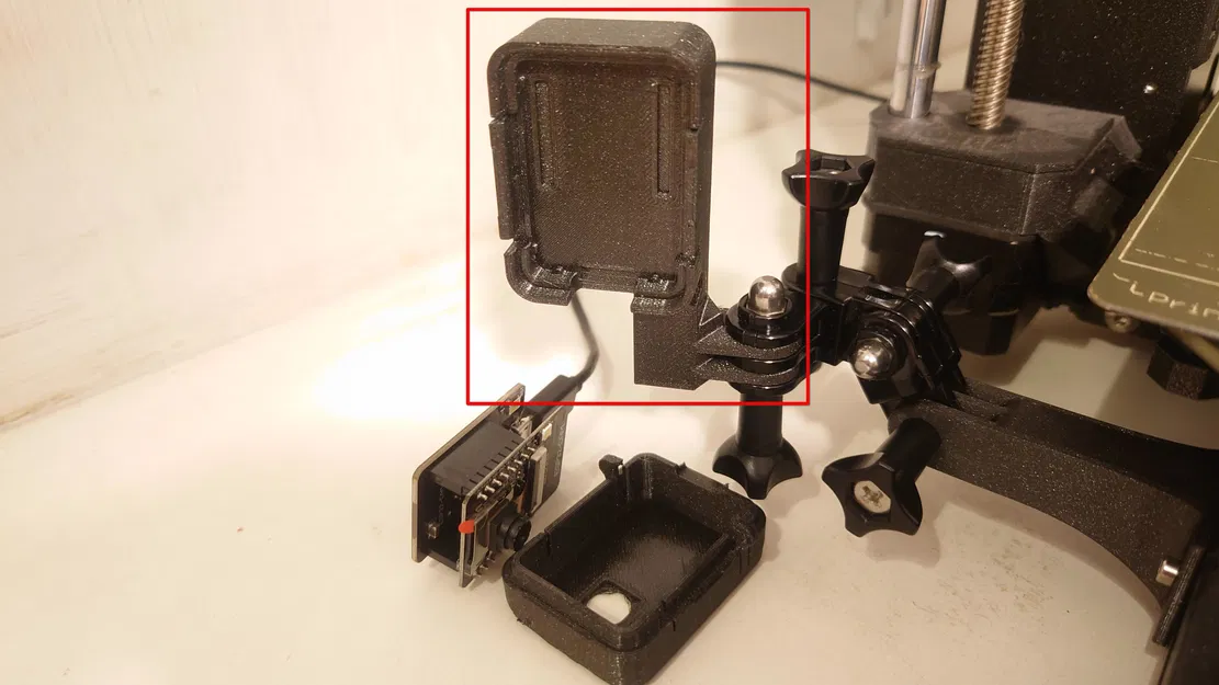 Vỏ ESP32-Cam có ngàm GoPro - Image 1