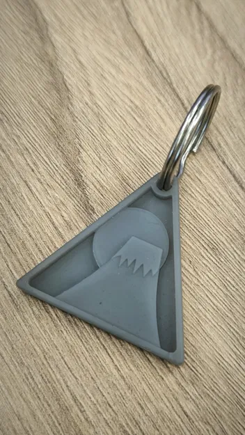 Móc Khóa Núi Fuji / Keychain Fuji-Mount - Image 2