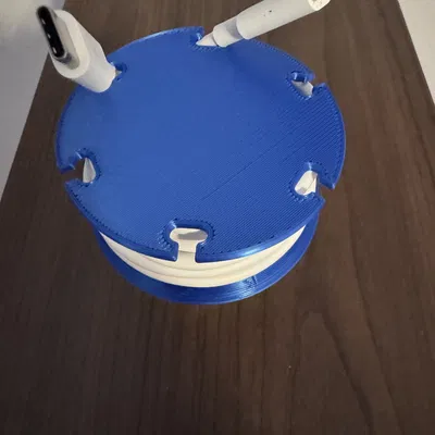 Hộp đựng cáp/Nguồn/Phích cắm tường (chuẩn Mỹ, không hỗ trợ, in được)