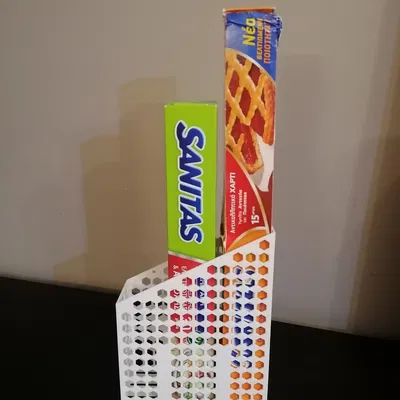 Hộp đựng giấy bạc, màng bọc thực phẩm và giấy nến trong bếp