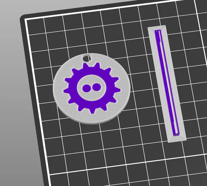 Móc Khóa FOSDEM - Đồng Xu - Image 1