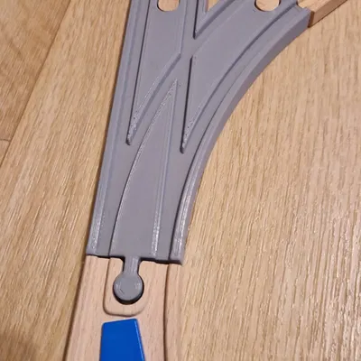 Đường ray chuyển mạch cong - Phiên bản M 2, đầu nối đã sửa đổi MMF FFM