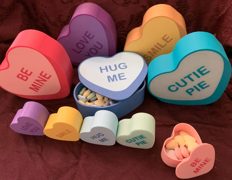 Hộp Trái Tim Tình Yêu - Image 1