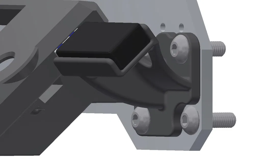 Tấm Bảo Vệ USB cho Prusa MK4 (Protector-USB_xLCD-MK4) - Image 3