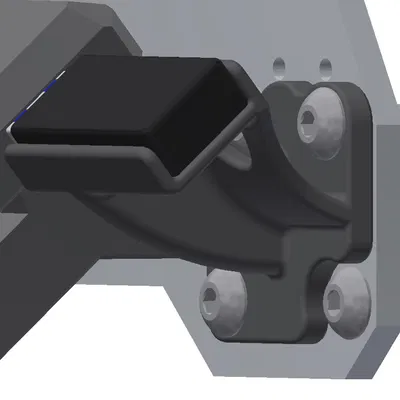 Tấm Bảo Vệ USB cho Prusa MK4 (Protector-USB_xLCD-MK4)