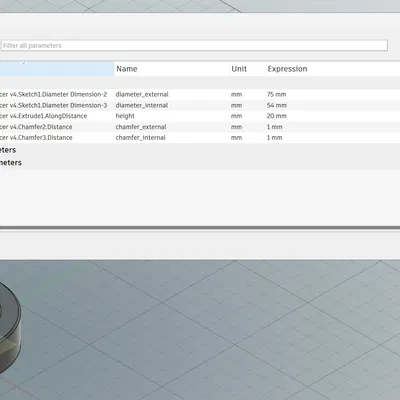 Vòng Đệm / Miếng Đệm Tham Số