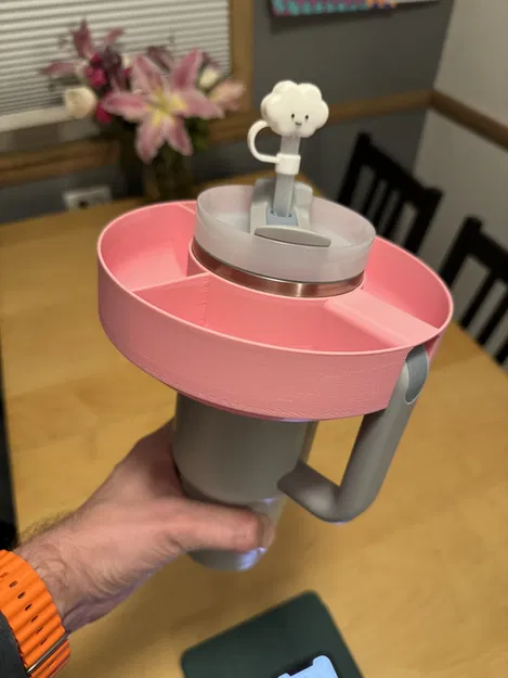 Khay Đựng Đồ Ăn Vặt Cho Cốc Stanley Quencher (30oz) - Image 1