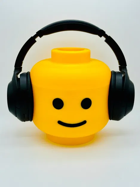 Giá đỡ tai nghe hình đầu Minifig - Image 1