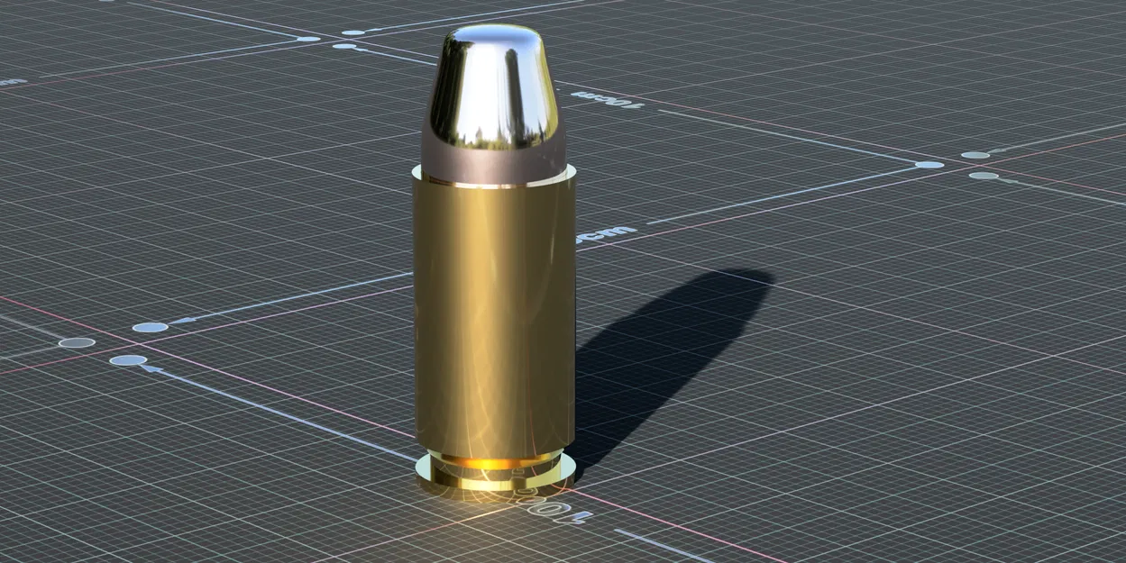 Mô hình đạn 40 cal Smith & Wesson - Image 1