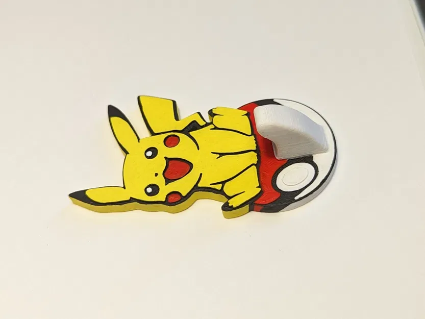 Móc Treo Khăn Pikachu Pokeball - Image 3