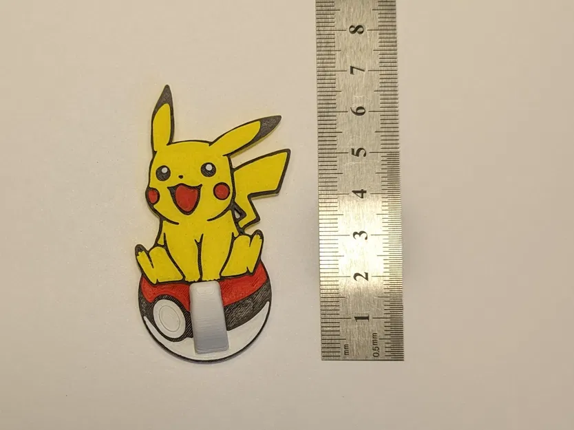 Móc Treo Khăn Pikachu Pokeball - Image 4