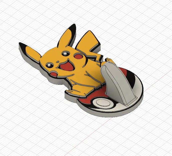 Móc Treo Khăn Pikachu Pokeball - Image 6