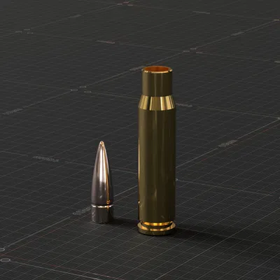 Vỏ Đạn và Viên Đạn 308 Winchester