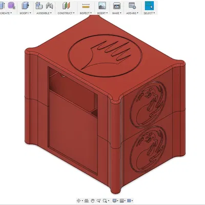 Magic: The Gathering - Hộp Bài Commander Có Biểu Tượng Mana