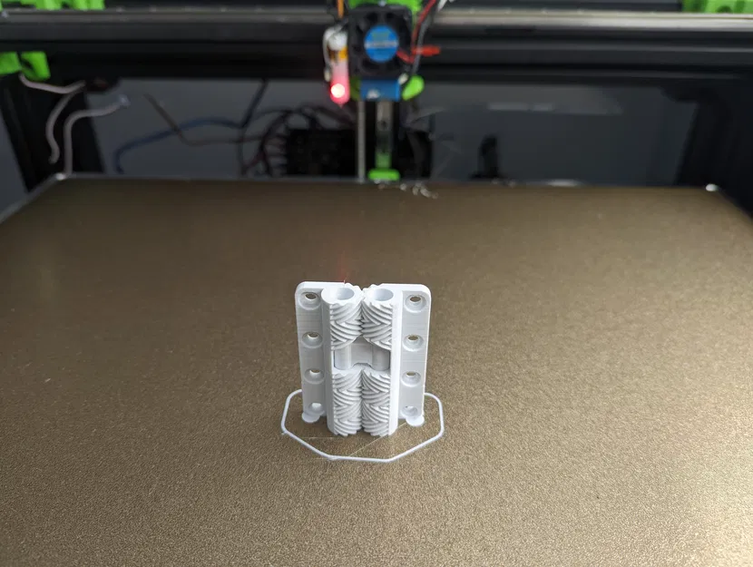 Bộ bản lề bánh răng mini in liền - Image 2