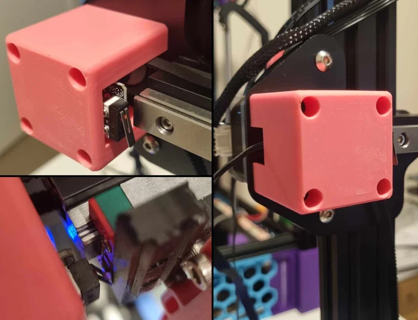 Che Trục X Ender 3 Pro - Dùng Cho Ray Trượt Tuyến Tính - Image 1