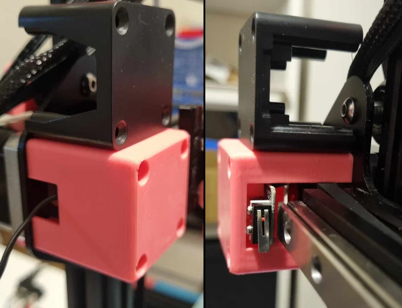 Che Trục X Ender 3 Pro - Dùng Cho Ray Trượt Tuyến Tính - Image 2