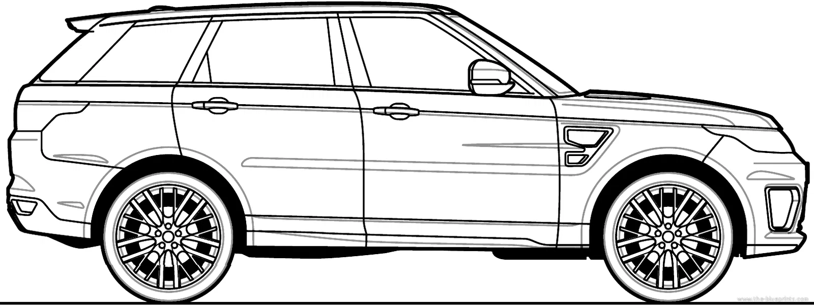 Mô Hình Contour Range Rover Sport - Image 1