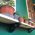 Kệ Treo Tường Trang Trí Cây Cảnh - Thumbnail 1