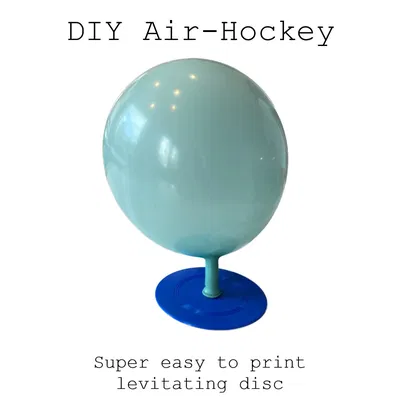 Đĩa Air-Hockey Nổi Lên + Mái Chèo