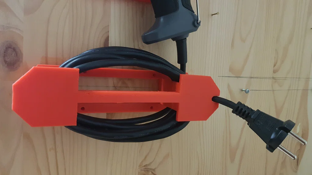 Dụng cụ quấn dây cáp gắn tường - Image 1