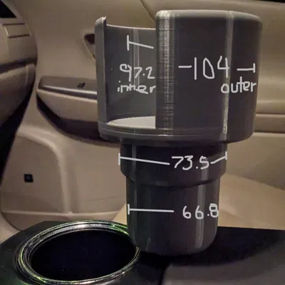 Bộ Chuyển Đổi Ly Cà Phê Vào Chỗ Để Cốc Xe Hơi