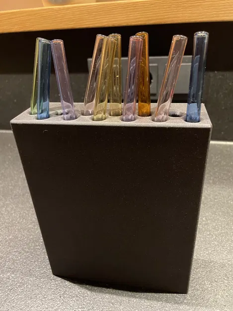 Hộp Đựng Ống Hút Thủy Tinh - Image 2