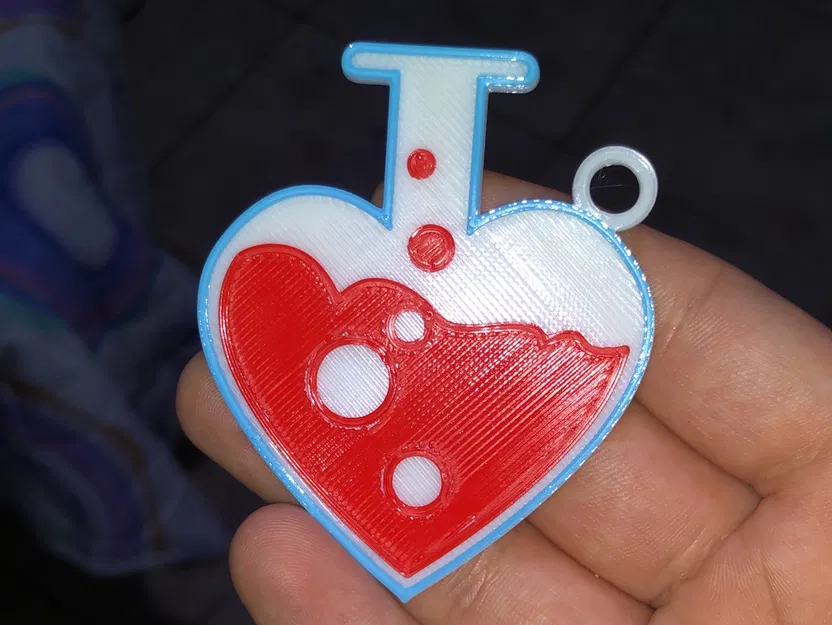 Móc khóa Love Chemistry - Image 1