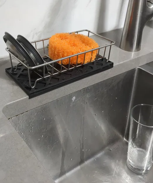 Khay Tự Ráo Nước Cho Bọt Biển Nhà Bếp - Image 1