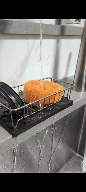 Khay Tự Ráo Nước Cho Bọt Biển Nhà Bếp - Image 2