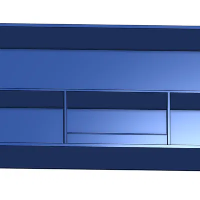 Ngăn Kéo "Desk-Drawer" Lắp Dưới Bàn