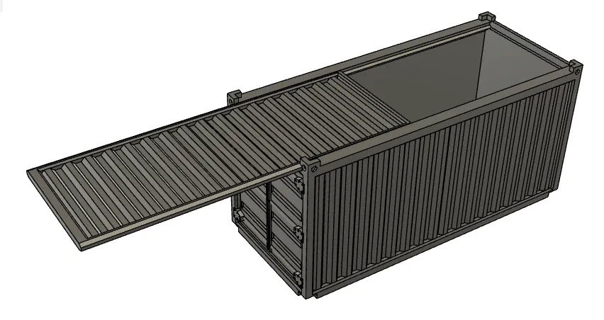 Mô hình Container Vận chuyển - Image 1