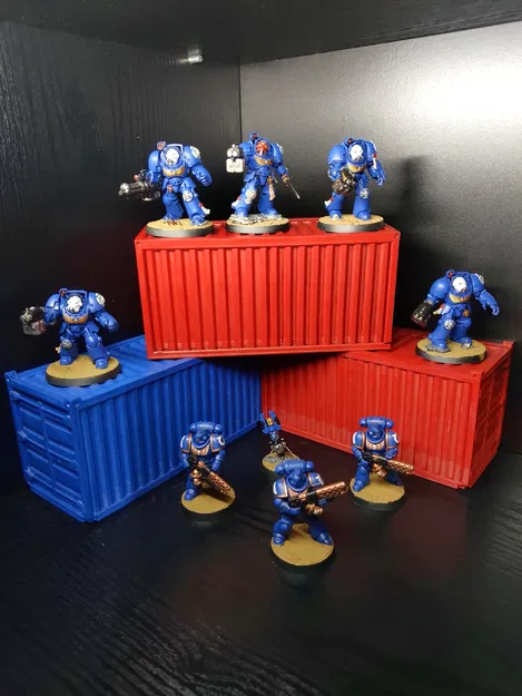 Thùng Container Hàng Hóa - Bản Remix - Image 1