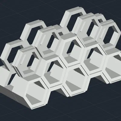 Giá đỡ Laptop Dọc Hình Tổ Ong cho Macbook Pro