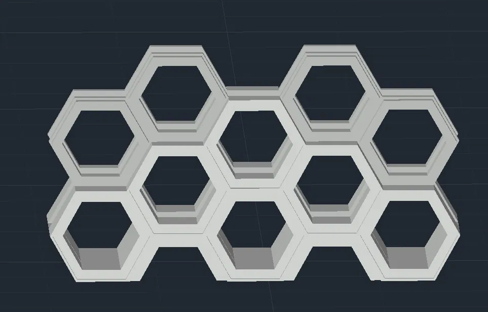 Giá đỡ Laptop Dọc Hình Tổ Ong cho Macbook Pro - Image 3