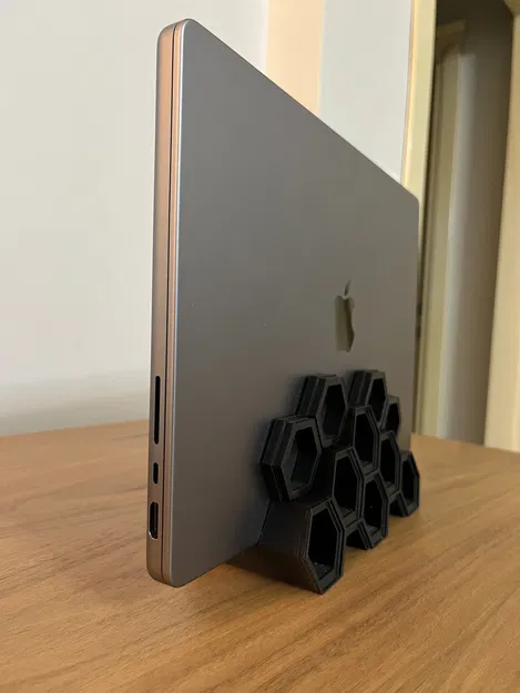 Giá đỡ Laptop Dọc Hình Tổ Ong cho Macbook Pro - Image 6