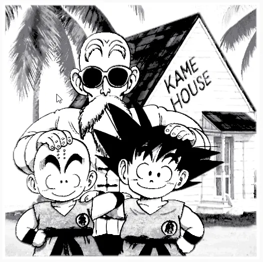 Mô hình 3D Dragon Ball - Nhà của Quy Lão Tiên Nhân - Hueforge - Image 1