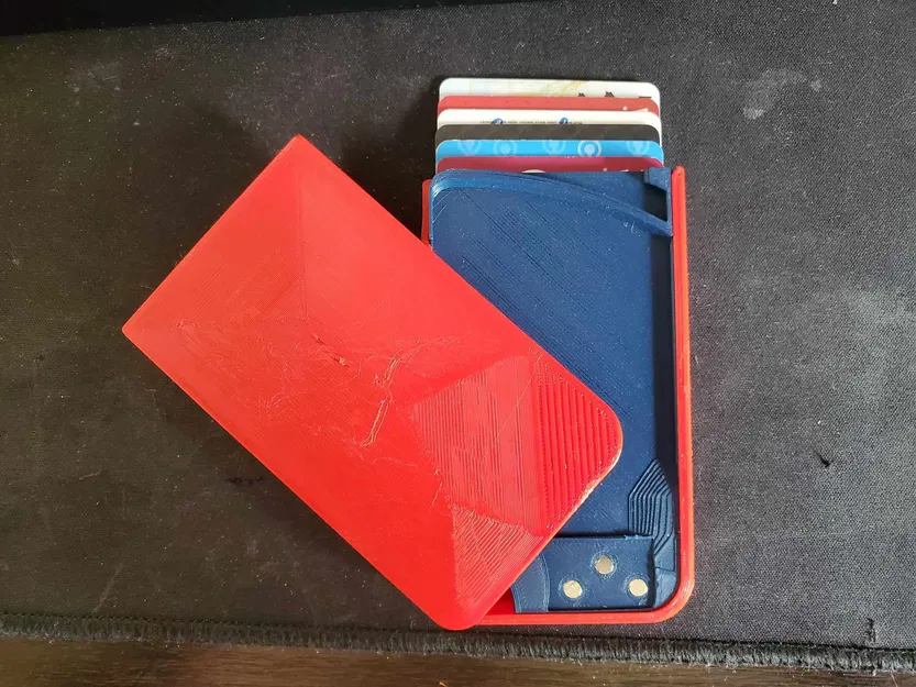 Maker Wallet Thiết Kế Lại (Nam Châm, 6 thẻ, Vân Nhám) - Image 2