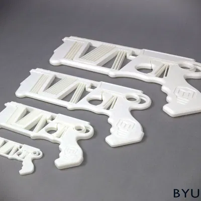 One Piece Compliant Mechanism Blaster (Mark Rober)