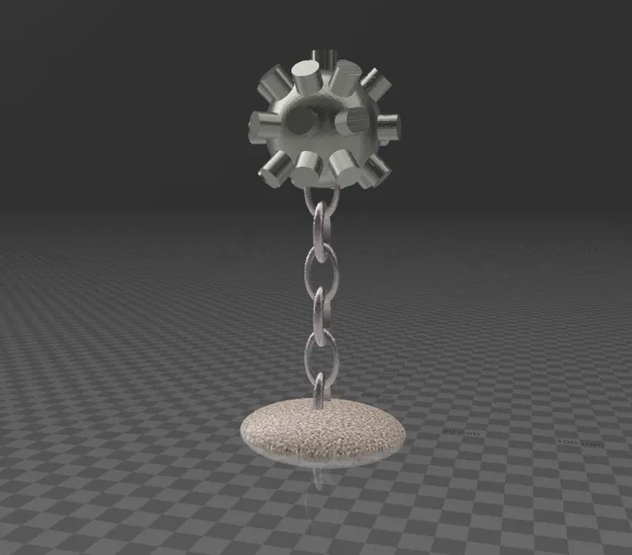 Đồ trang trí bể cá hình mìn dưới nước - Image 1