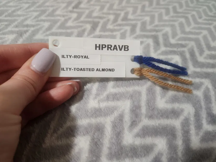 BKC Yarn Project Planning Tabs - Thẻ Hoạch Định Dự Án Len - Image 1