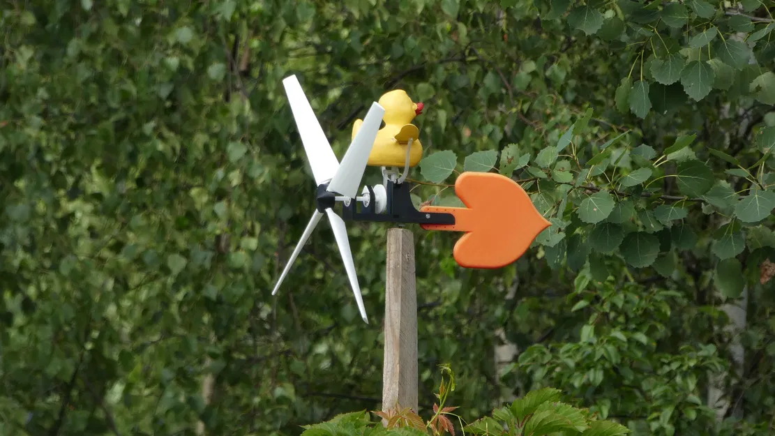 Vịt tập bay - con quay gió 100% in 3D - Image 3