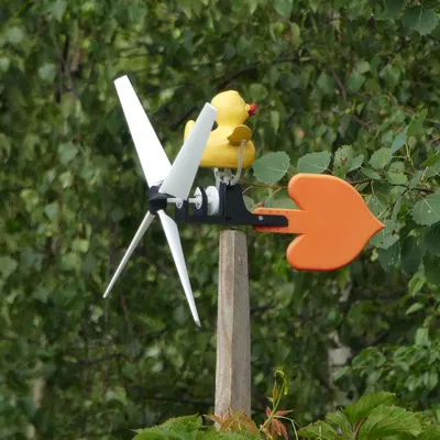 Vịt tập bay - con quay gió 100% in 3D