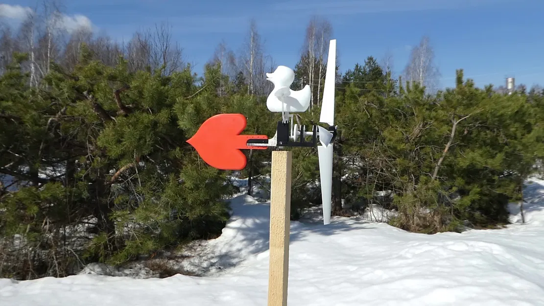 Vịt tập bay - con quay gió 100% in 3D - Image 7