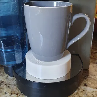 Chân Đế Ly Đơn Giản Có Lỗ Thoát Nước, Vừa Mọi Loại Ly, Cao 30mm