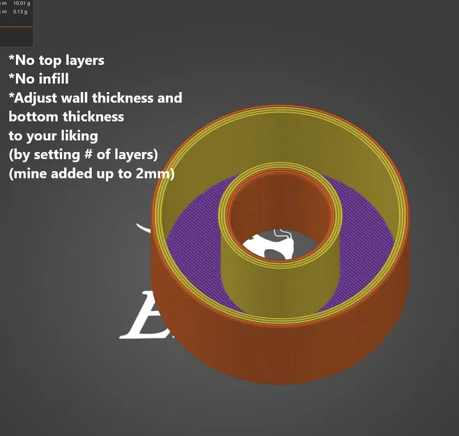 Chân Đế Ly Đơn Giản Có Lỗ Thoát Nước, Vừa Mọi Loại Ly, Cao 30mm - Image 4